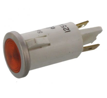 Alliance Laundry Systems Alliance Light Amber 115 Vac 1/2 Hole #F350411